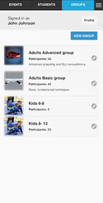 GroupManBJJ android App screenshot 11